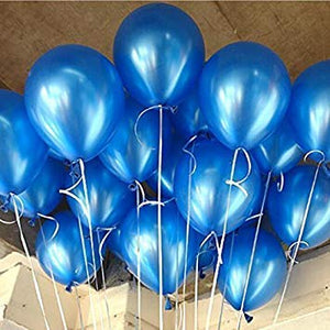 Metallic Balloons for Decorating Birthday party /Anniversary Party. Pack of 5