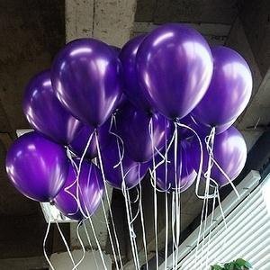 Metallic Balloons for Decorating Birthday party /Anniversary Party. Pack of 5