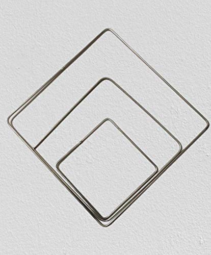 Square Shape Ring craftwork/Metal Rings for Dream Catchers/Steel Ring for Crafts