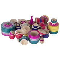 Load image into Gallery viewer, Traditional Choppu Jaman Set - Wooden Kitchen Set for Kids

