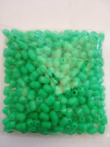 Tube Beads For Craft Work L Green