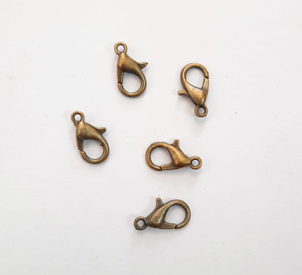 Fish Hook  Antique Gold-pack of 10
