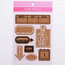 Load image into Gallery viewer, HD Cork Sticker 4 Designs
