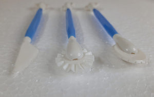 Double Side Tool /Patterns Fondant Cake Decorating Flower Sugar Craft Modelling Tools Clay Fondant Cake Decorating Tool (Multicolor)