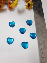 Load image into Gallery viewer, Heart Shape Kundan -13X18 L Blue Stones
