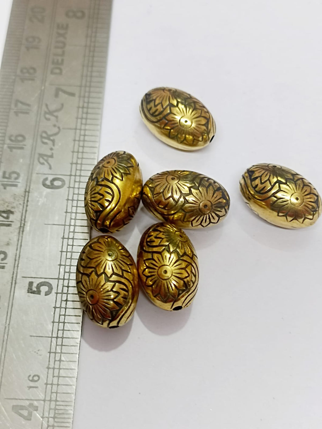 Antique Gold Beads CCB 64