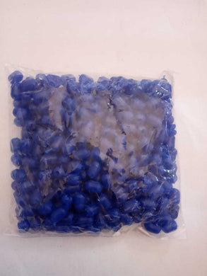 Tube Beads For Craft Work Blue