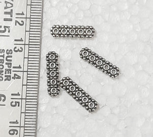5 Hole Connector FLAT Silver
