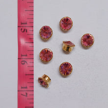 Load image into Gallery viewer, Round Shape Crystal Stone/Kundan 8mm (1 Piece)
