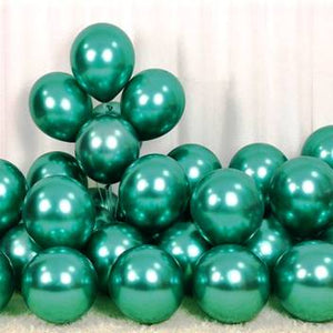 Metallic Balloons for Decorating Birthday party /Anniversary Party. Pack of 5