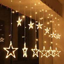 Load image into Gallery viewer, LED Curtain String Lights, Window Curtain Lights with 8 Flashing Modes Decoration for Christmas, Wedding, Party, Home,.
