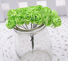 Load image into Gallery viewer, Paper Flower / Paper Flower- Light Green Necklace Link Accessories
