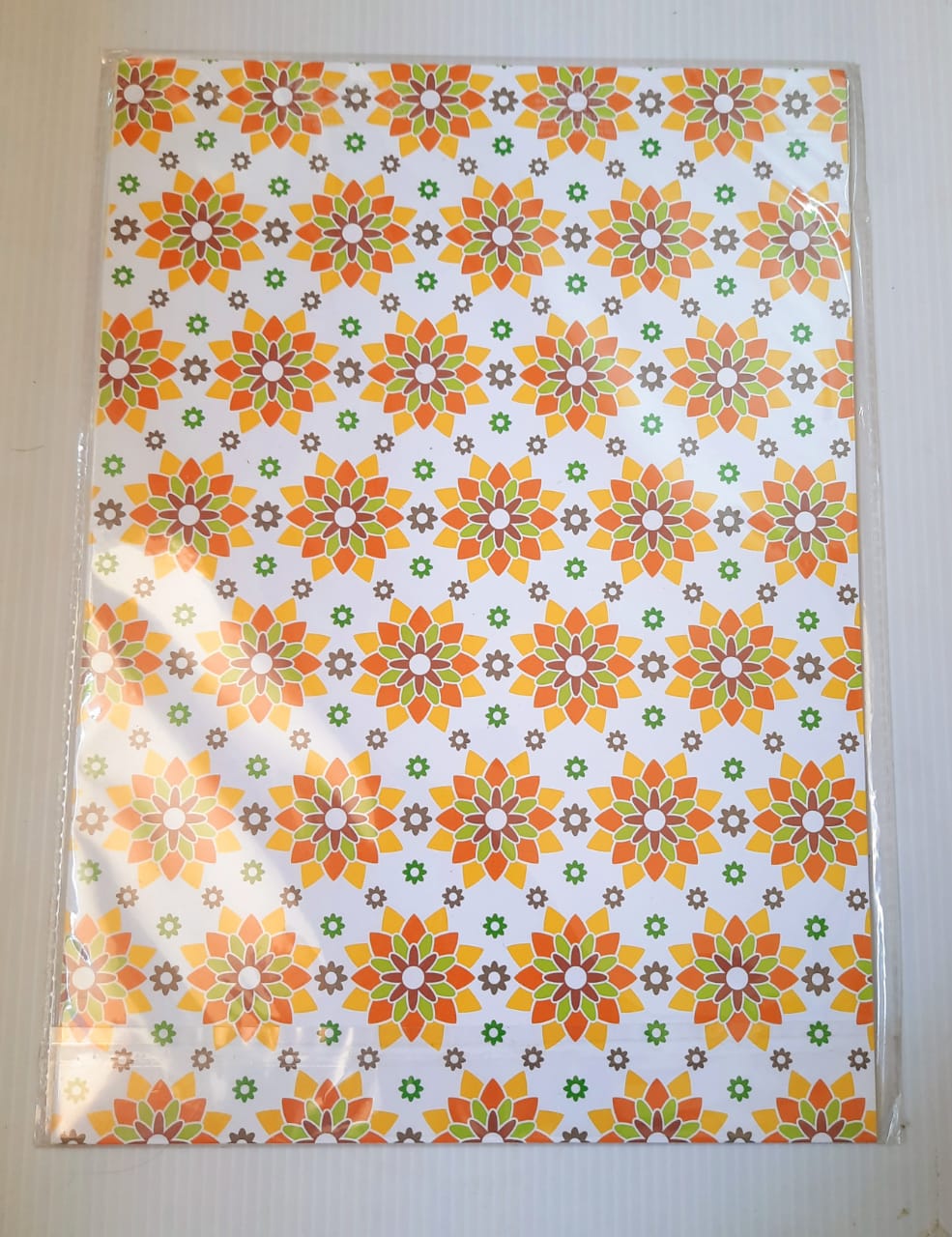 Craft Paper Sheets A4 with Single Side Decorative Pattern single sheet