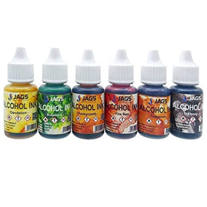 Alcohol Ink Mini Pack 1 (Pack of 6 ).