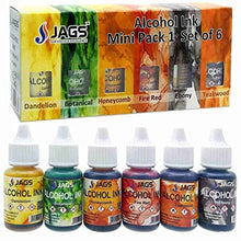 Load image into Gallery viewer, Alcohol Ink Mini Pack 1 (Pack of 6 ).
