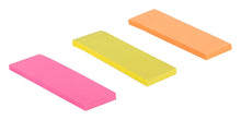 Load image into Gallery viewer, Removable Self Adhesive Notes 3 Pad Of 40 Prompt Each (25Mm X 76Mm*120 Sheets) Colors (Green Yellow
