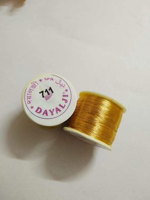 Zari Thread Gold Small Size-711 Zardhosi Threads & Rope
