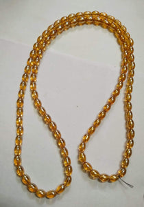 Oval Shape Glass Beads 6*8