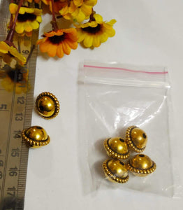 Antique Gold Beads Ccb 6