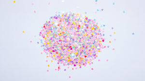 Heart Shape Sequins 10 Grams