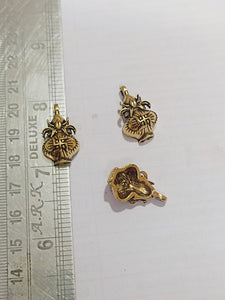 Antique Gold Kalasam Charms C6