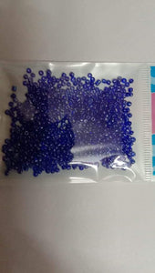 Sugar Beads - Blue Transparent