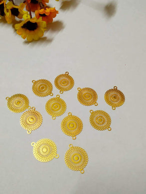 Embroidery/dress Designs/meena Beads/ Brass Metal Plate- Type 15 Rakhi Beads