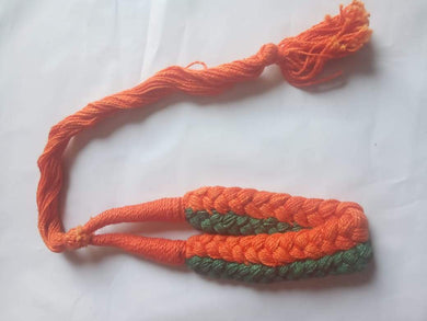 Dori Orange Base+ Colors & Violet Necklace (Tassels)