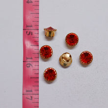 Load image into Gallery viewer, Round Shape Crystal Stone/Kundan 8mm (1 Piece)
