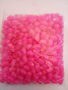 Tube Beads For Craft Work Rani Pink