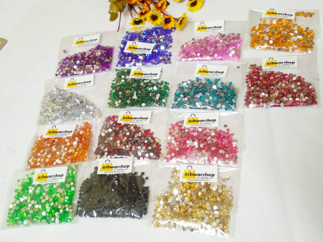 Kundan Stone 3 Mm Round Stones