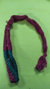 Dori Pink+ Other Colors Pink & D Green Necklace (Tassels)