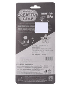 Rangeela Creative Clay Black Pack 100 Gm Marine Life Designer Kit