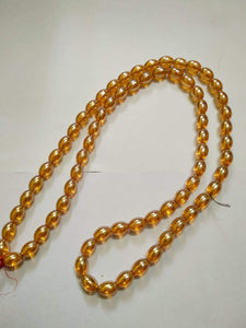 Oval Shape Glass Beads 8*11