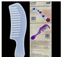 Load image into Gallery viewer, Resin Silicone Mould 6 Inch Hair Comb
