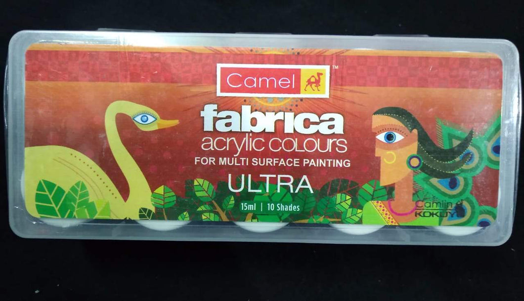 Camel Fabrica Acrylic Colors Fabric Glue & Adhesives