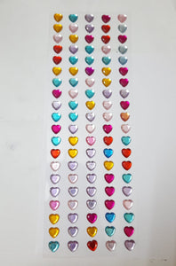 Multi Shaped Shining Stone Crystal Studs/Stickers for Art & Craft, Decoration, Project Work, School Work, Boarder Making, Creative Work Etc.