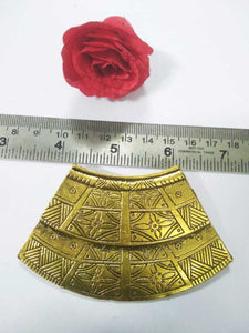 Antique Metal Pendant Gold AP62