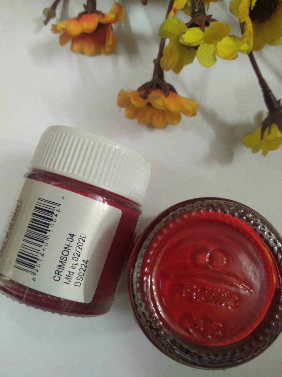 Fevicryl Acrylic Colors- Crimson Fabric Glue & Adhesives