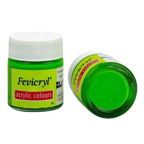 Fevicryl Acrylic Colors- Leaf Green Fabric Glue & Adhesives