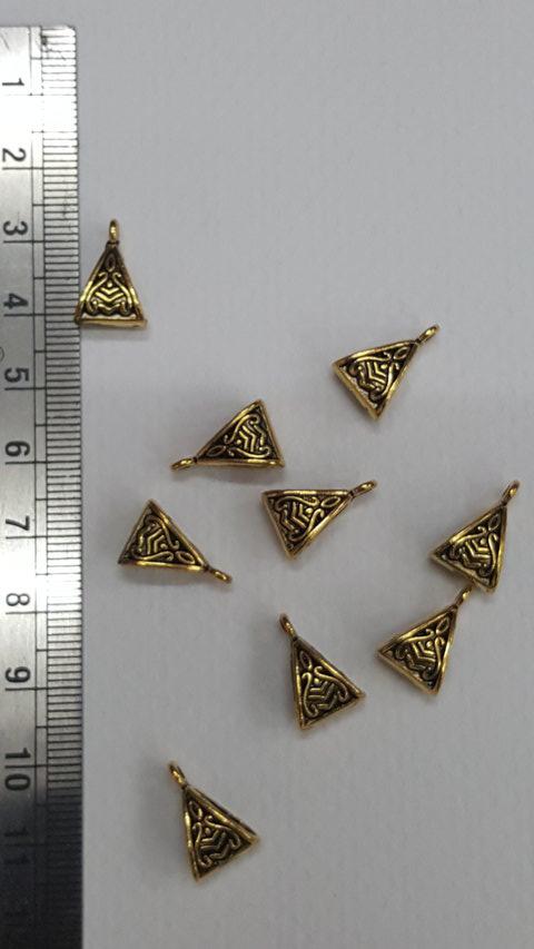 Antique Gold Bails (Bail 02) Metal