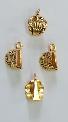 Gold Finish Crown Bails BAIL 05