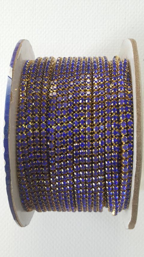BIG DARK BLUE Stone chain