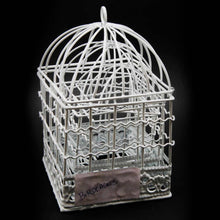 Load image into Gallery viewer, Bird Metal Cage (Set 3pcs) Square Plane With Wall Hanging
