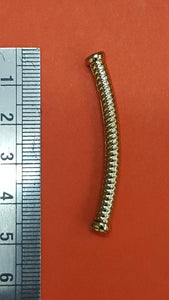 Bend Pipe Small Antique Gold