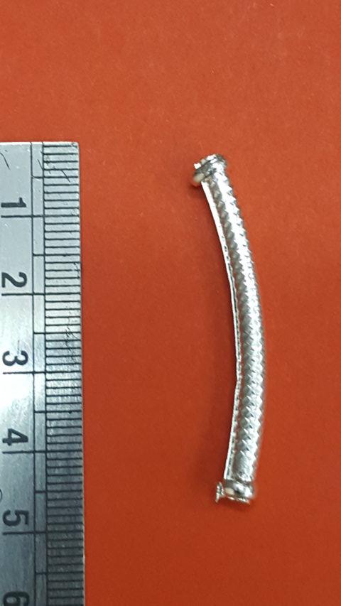 Bend Pipe Small Silver