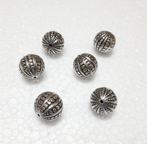 Silver CCB Beads CCBN15