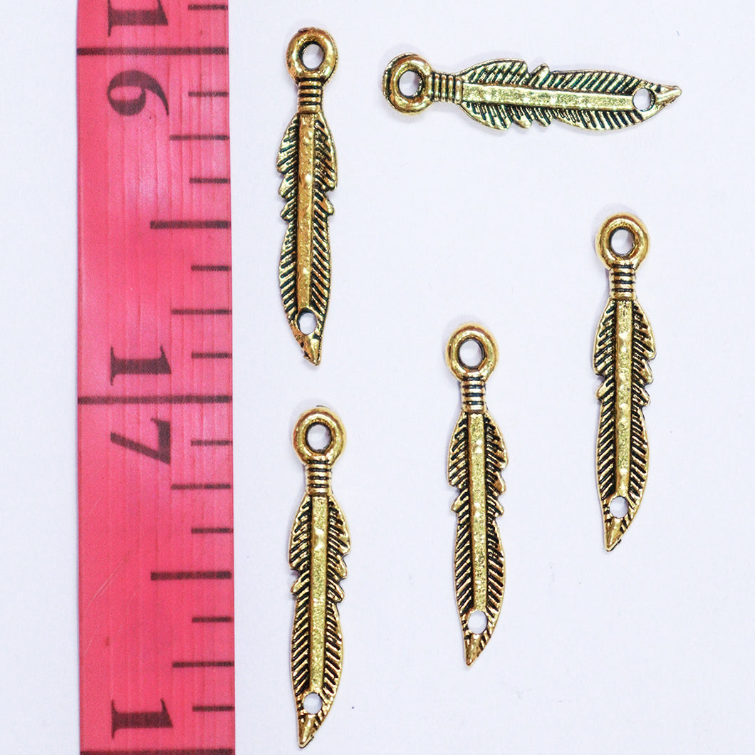 Gold Charms GC 02 5 Pcs