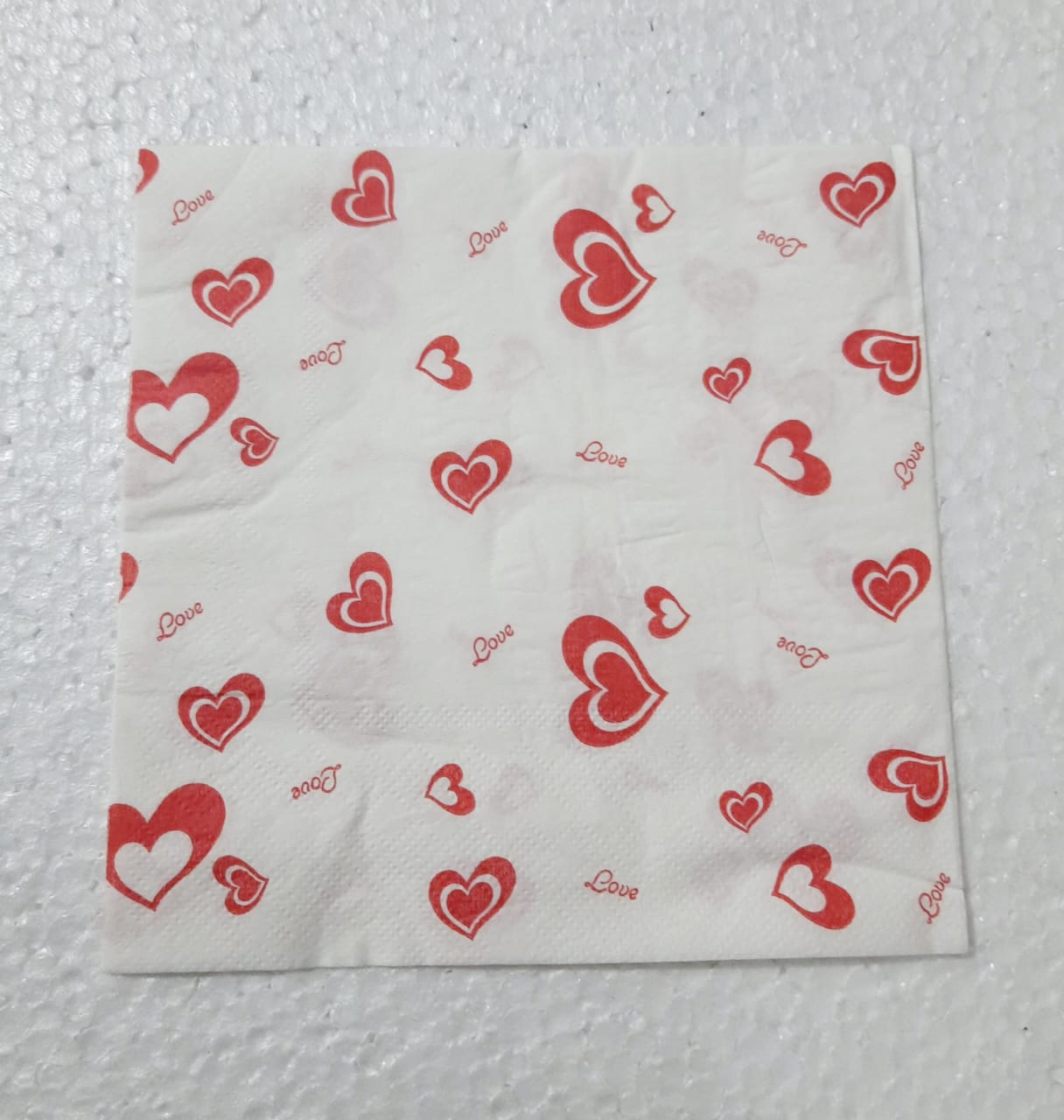 Napkins for decoupage love2art paper, 3-layer, 33*33 cm, 12 PCs