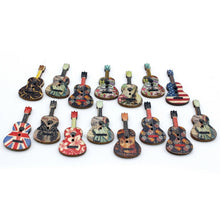 Load image into Gallery viewer, Decorative Button Wooden Guitar 20pcs
